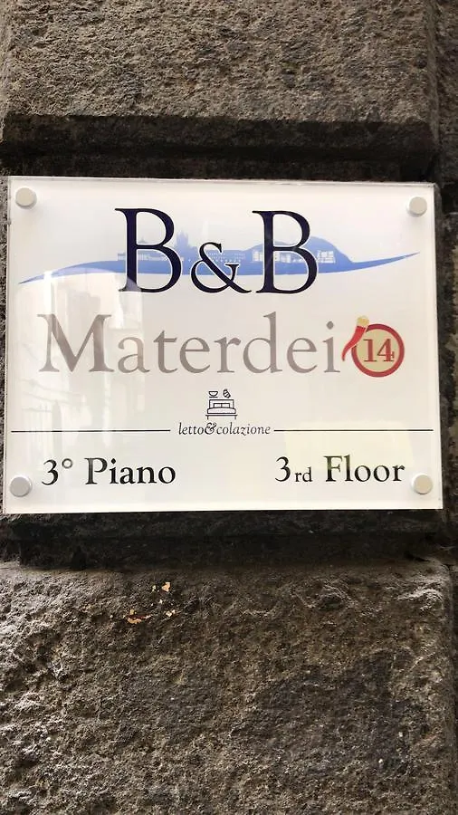 Bed & Breakfast B&B Materdei 14 Neapol Itálie